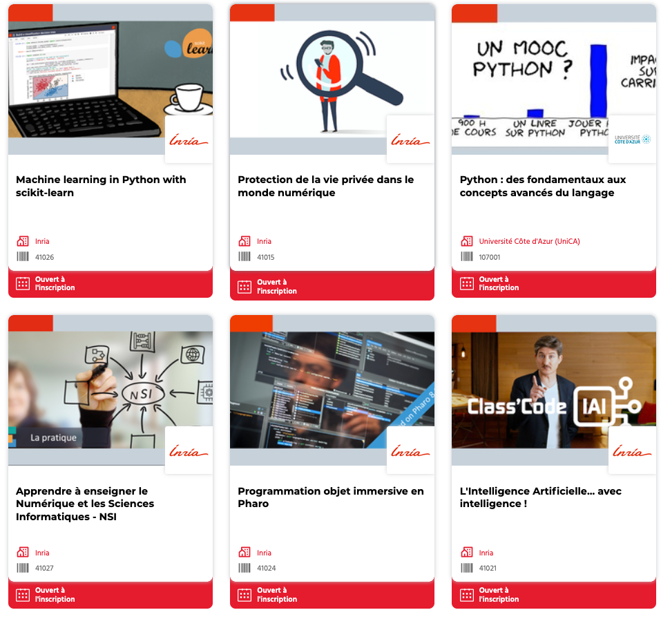 Aperçu cours sur FUN