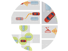 rond MOOC autonomous vehicles © Inria d’après © chombosan and © bigpa – Fotolia.com